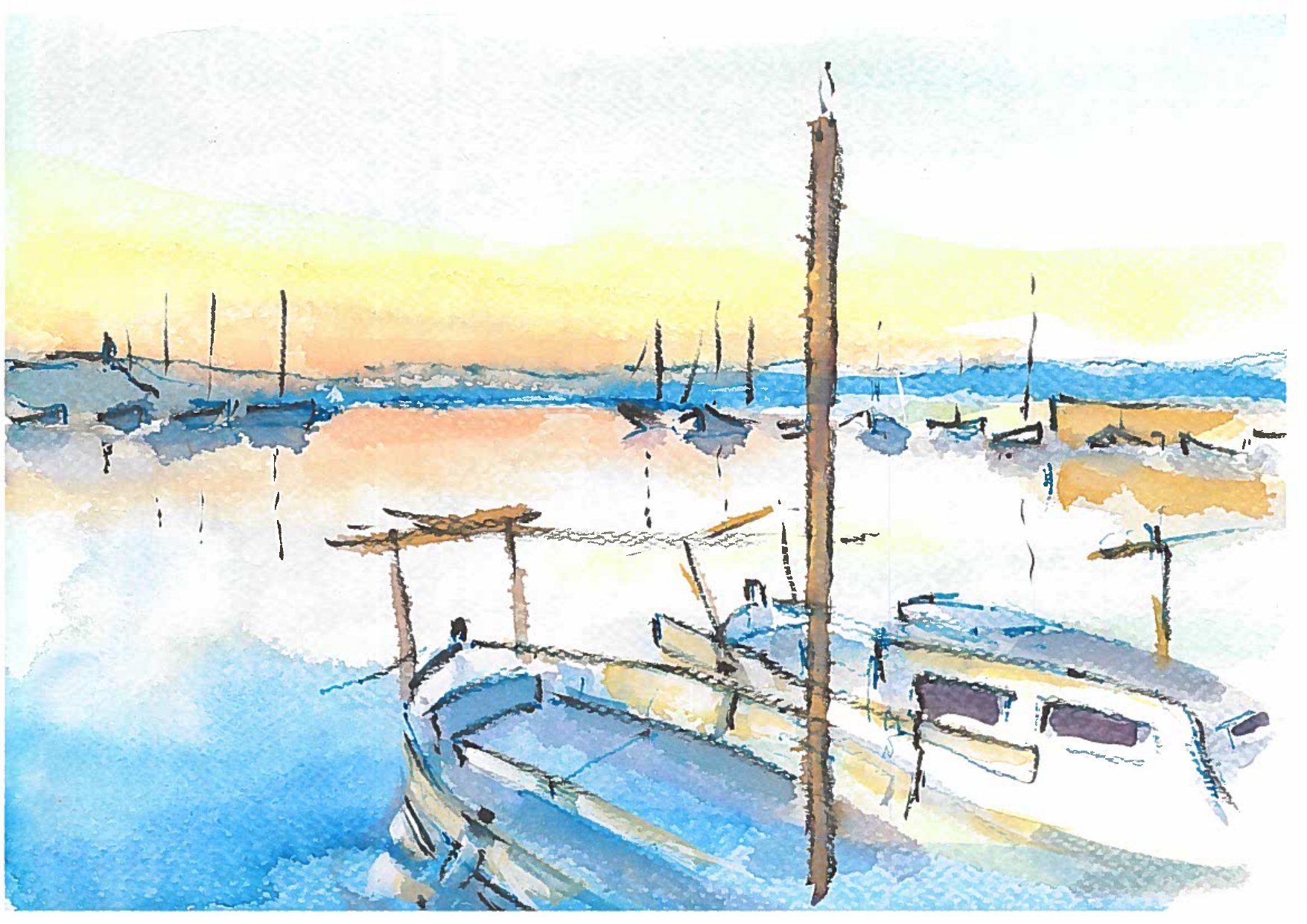 Posta de sol a Fornells